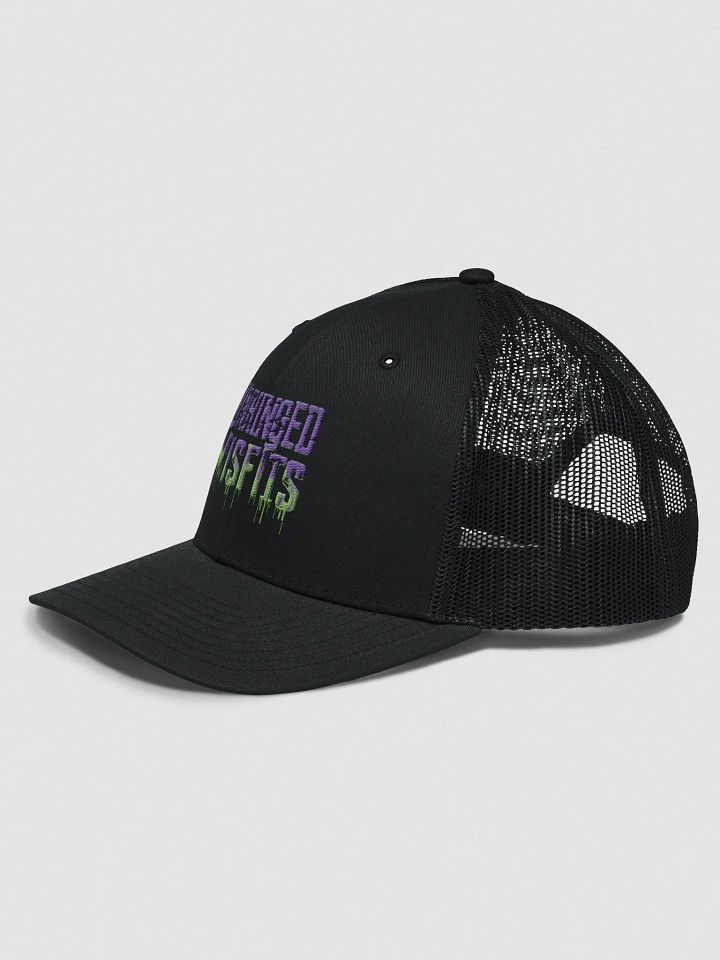 Unhinged Misfit Trucker Hat – Embroidered Logo product image (5)