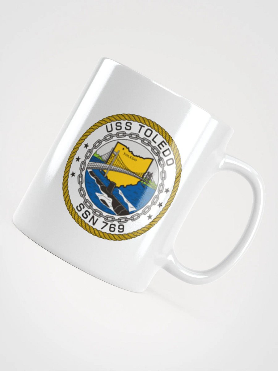 USS Toledo SSN 769 White Coffee Cup product image (4)