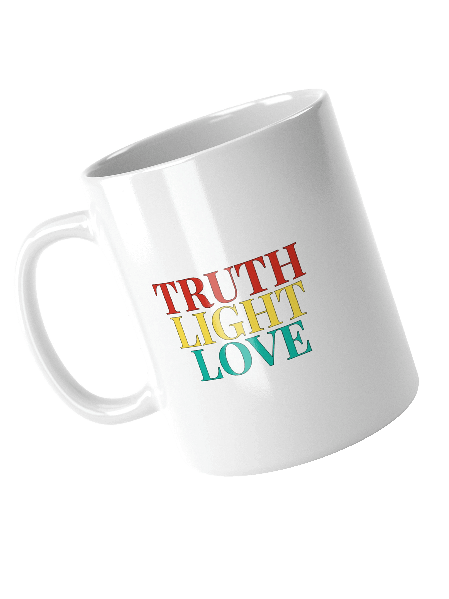 Truth Light Love - White Mug product image (3)