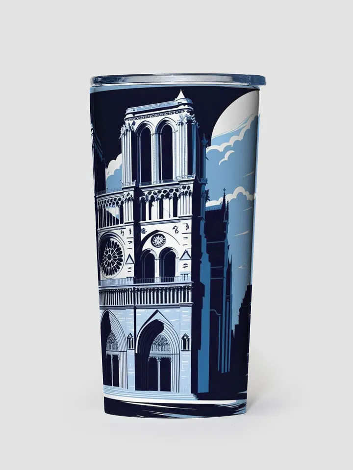 Notre Dame Cathedral Paris 1163 Stainless Steel Tumbler product image (1)