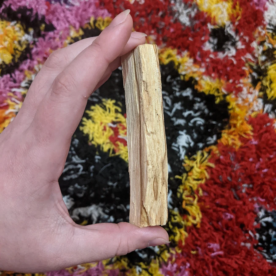 4 Inch Large Palo Santo Smudge Stick product image (2)