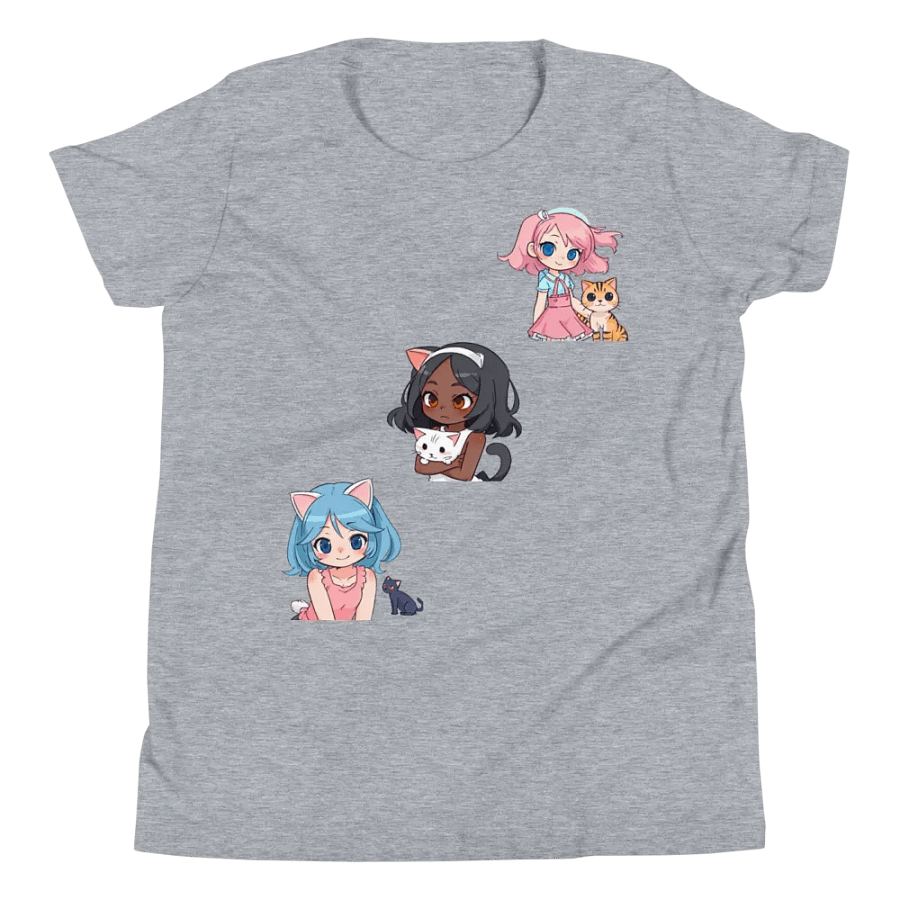 Magical Cartoon Trio Youth T-Shirt product image (4)