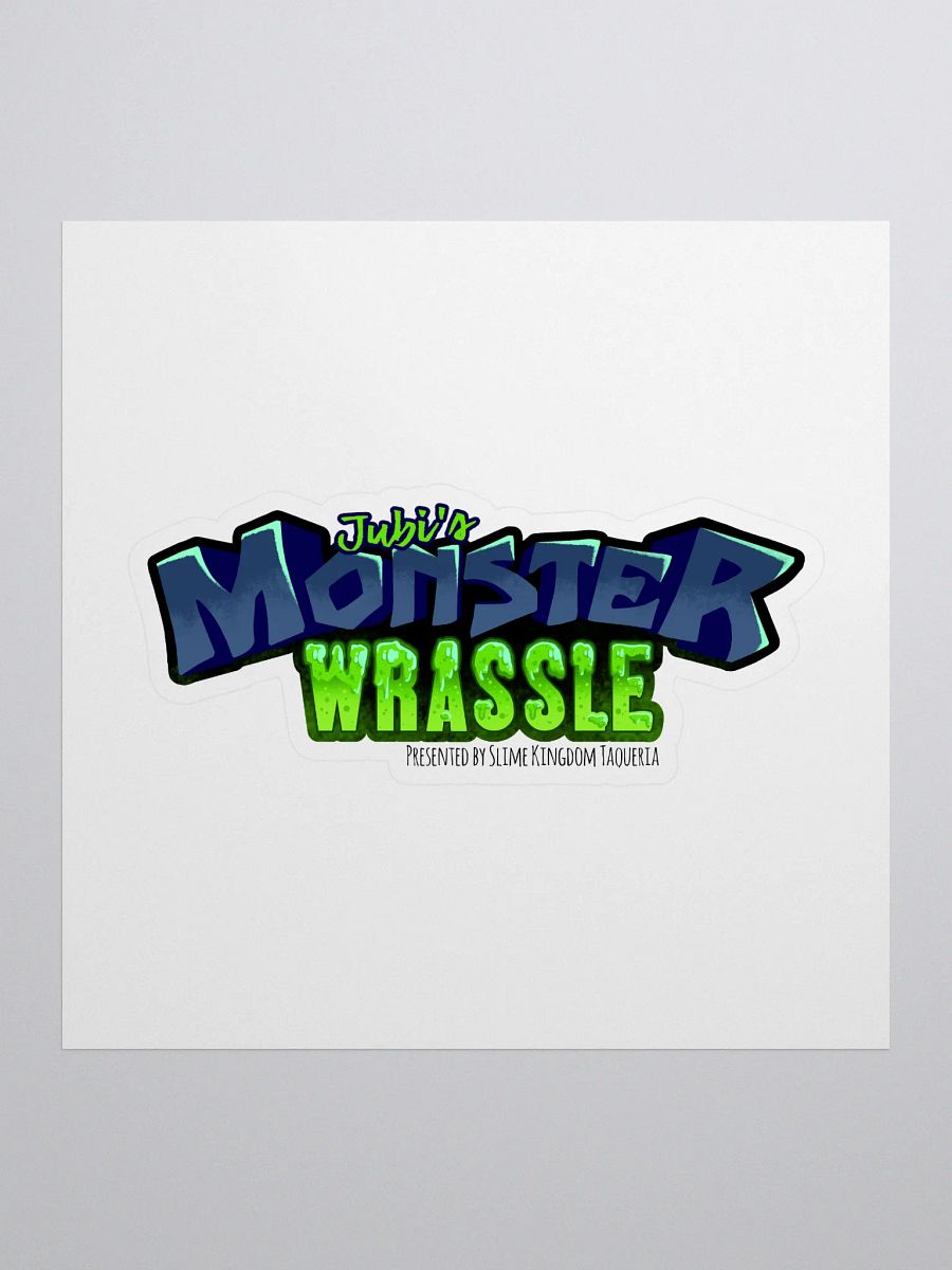 Monster Wrassle Sticker! product image (1)