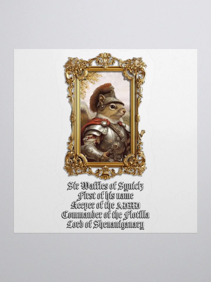 Sir Waffles - Sticker product image (2)