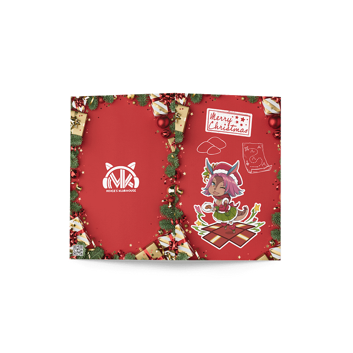 Open Present Skadi Christmas Card 2025 product image (4)