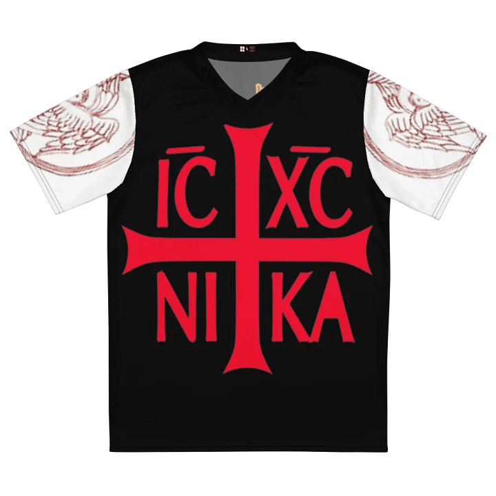 Jesus Christ Conquers All-Over Print Sports Jersey product image (2)
