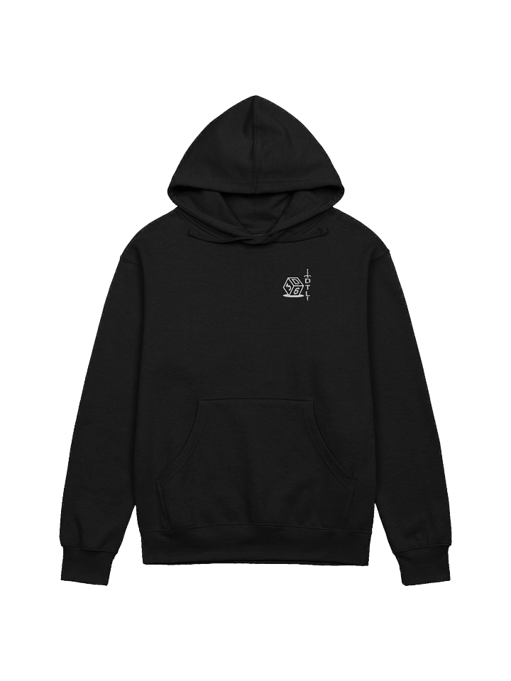 3d6 DTL Vertical Logo on Dark Pullover Hoodie product image (3)