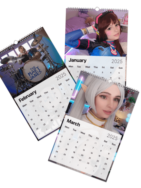 Peachy Cosplay Calendar product image (1)