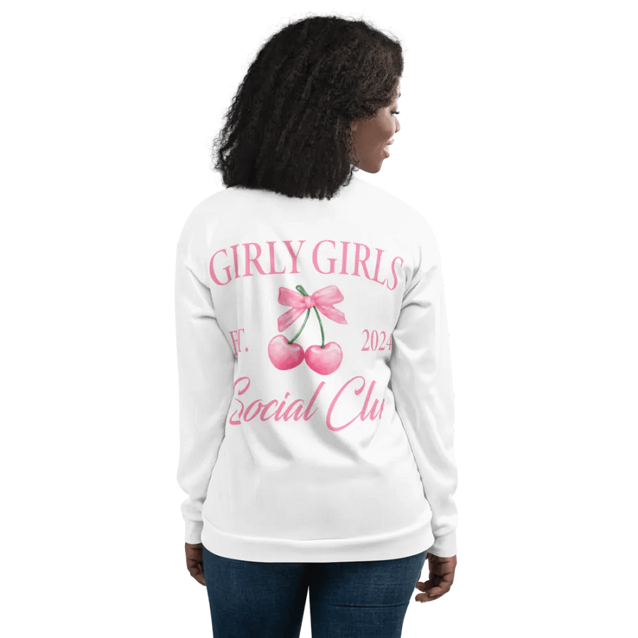'Girly-Girls Social Club' Bomber Jacket product image (11)