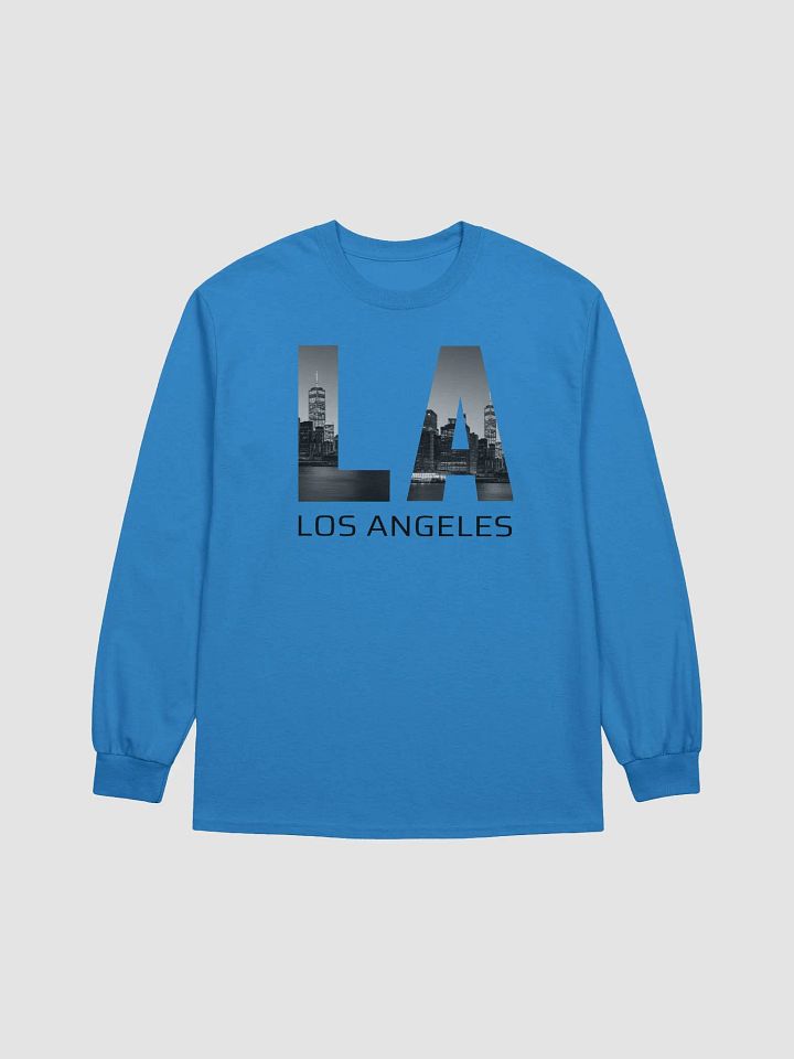 Cityscape Typography Reflection Long Sleeve Tee product image (1)