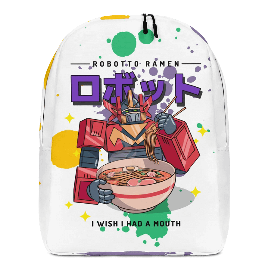 Mr.Gliscor kid's backpack ROBOTTO RAMEN product image (1)