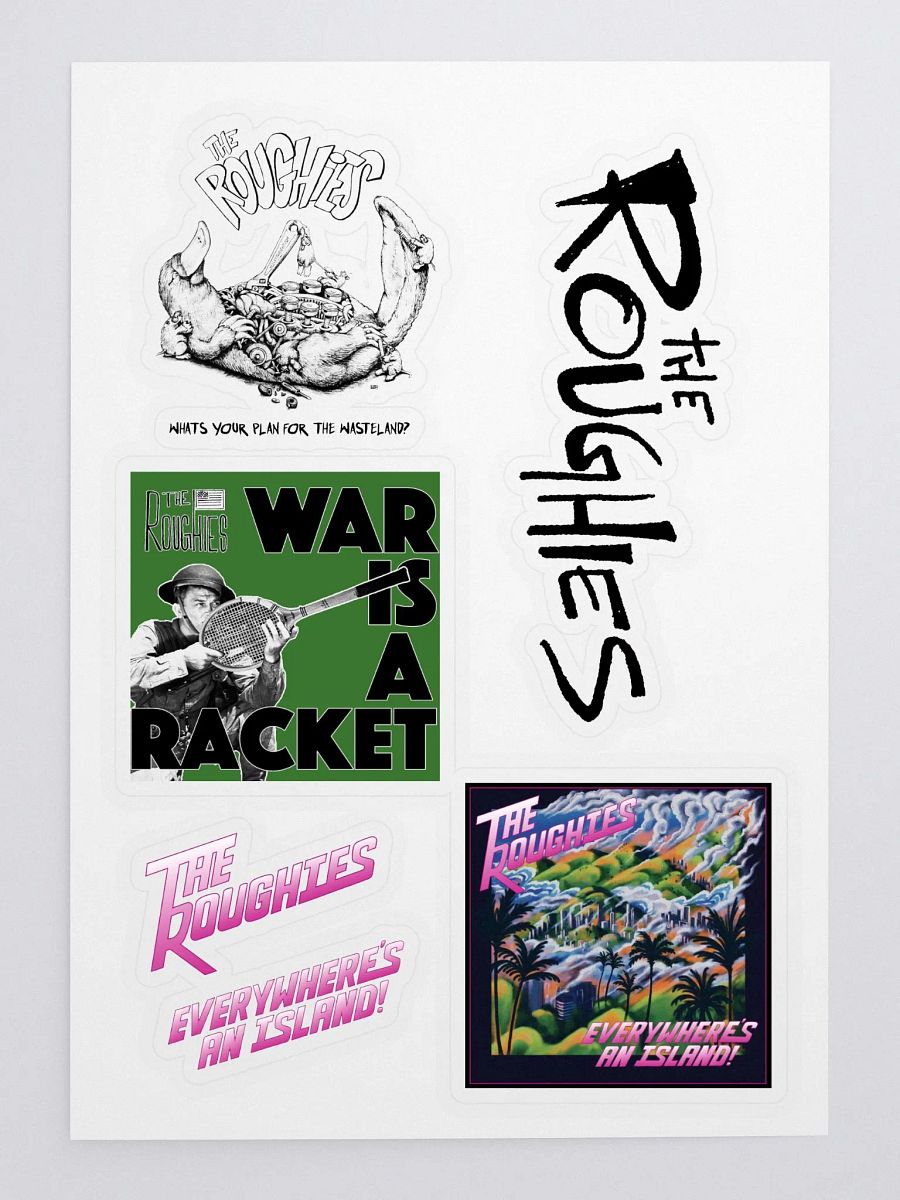 Album Cover And Logos Sticker Sheet product image (3)