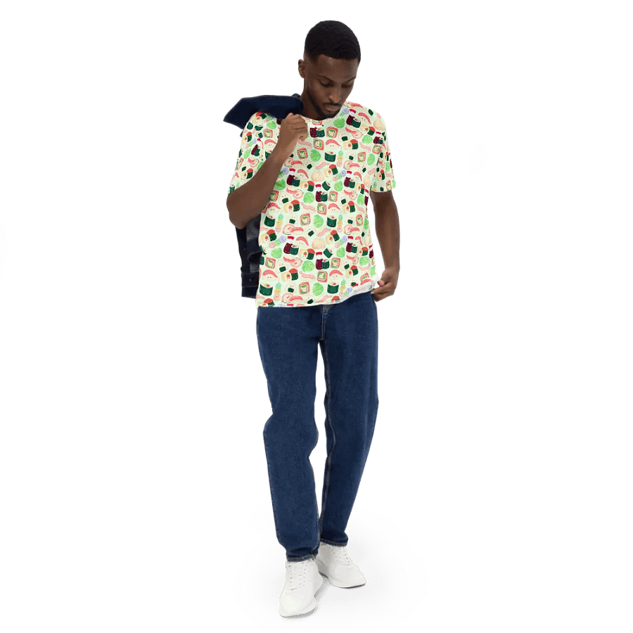 Mint Kawaii Sushi T-Shirt product image (6)