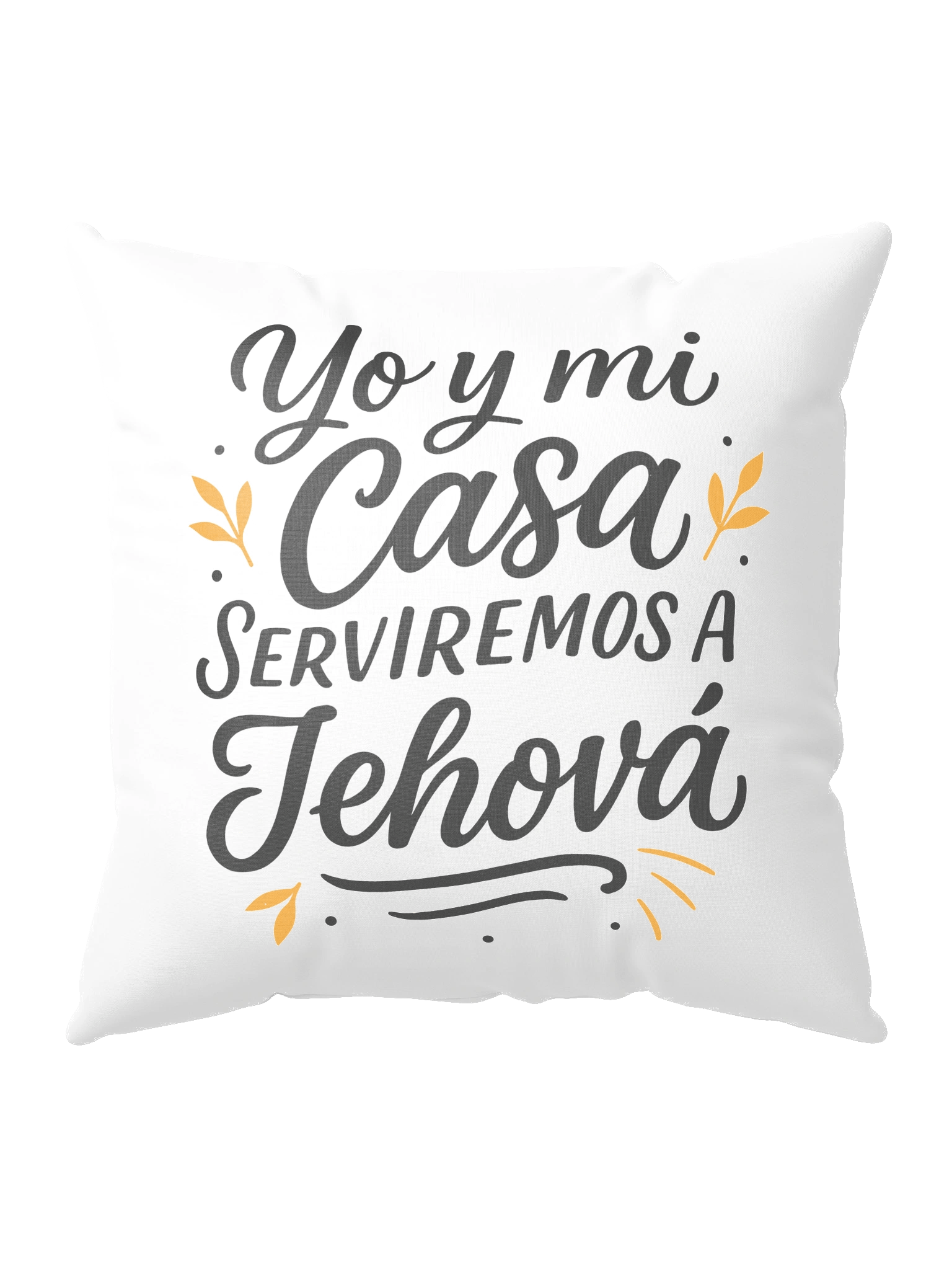 Christian Pillow (Spanish) – Joshua 24:15 “Yo y mi casa” product image (5)