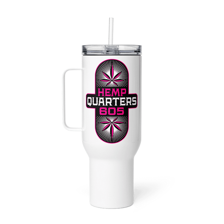 HempQuarters Pink 40oz Stainless Travel Mug product image (2)