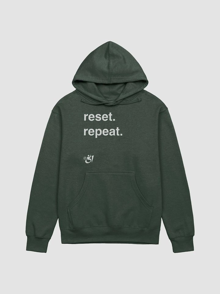 reset. repeat. hoodie product image (1)