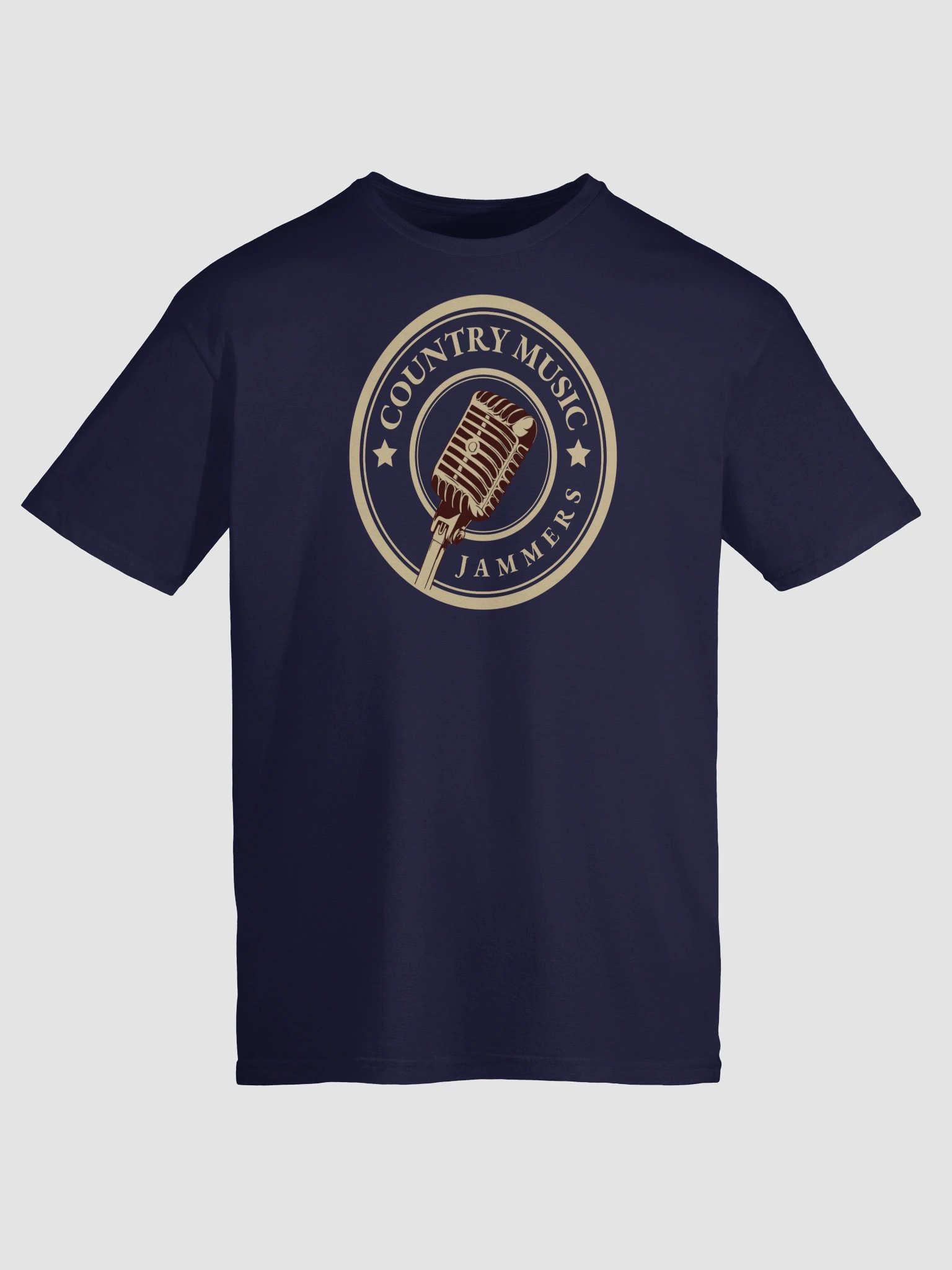 Country Music Jammers, Give Me The Mic Design T-Shirt product image (1)