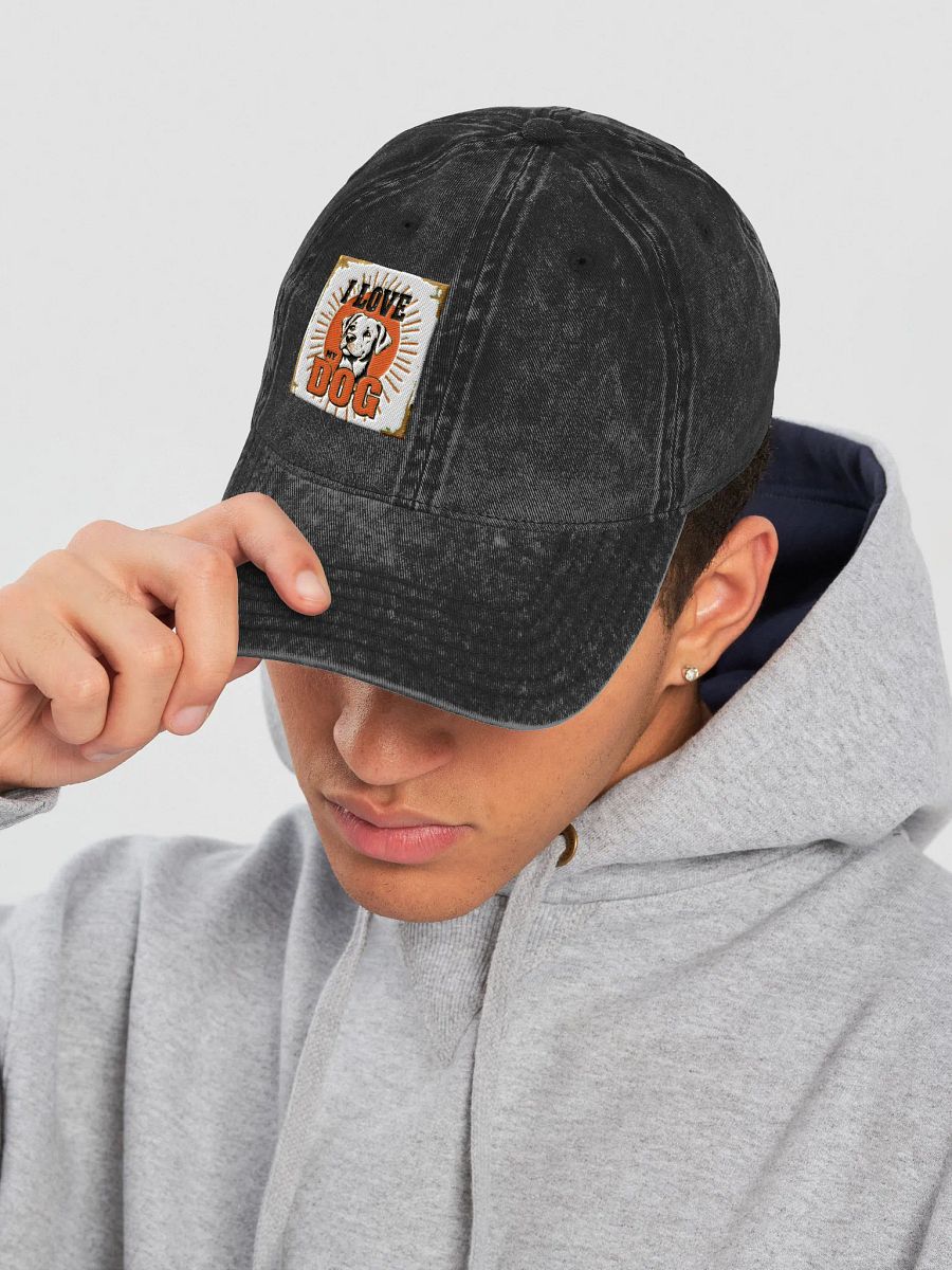 Love My Dog Dad Hat product image (26)