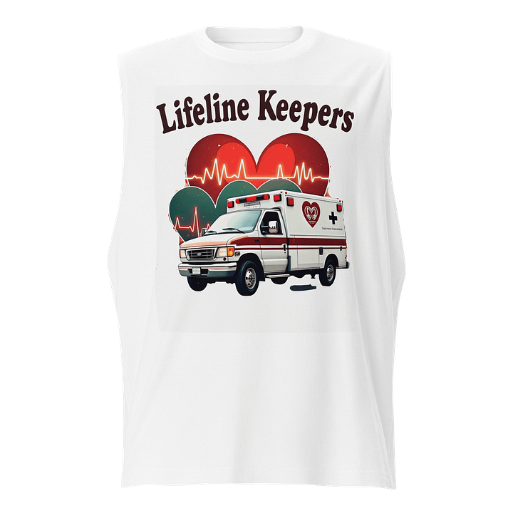 Lifeline Keepers Heartbeat Muscle Tank product image (1)