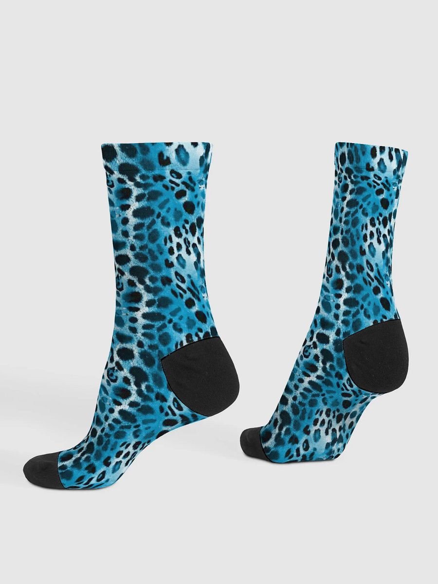 Blue Leopard Socks product image (4)