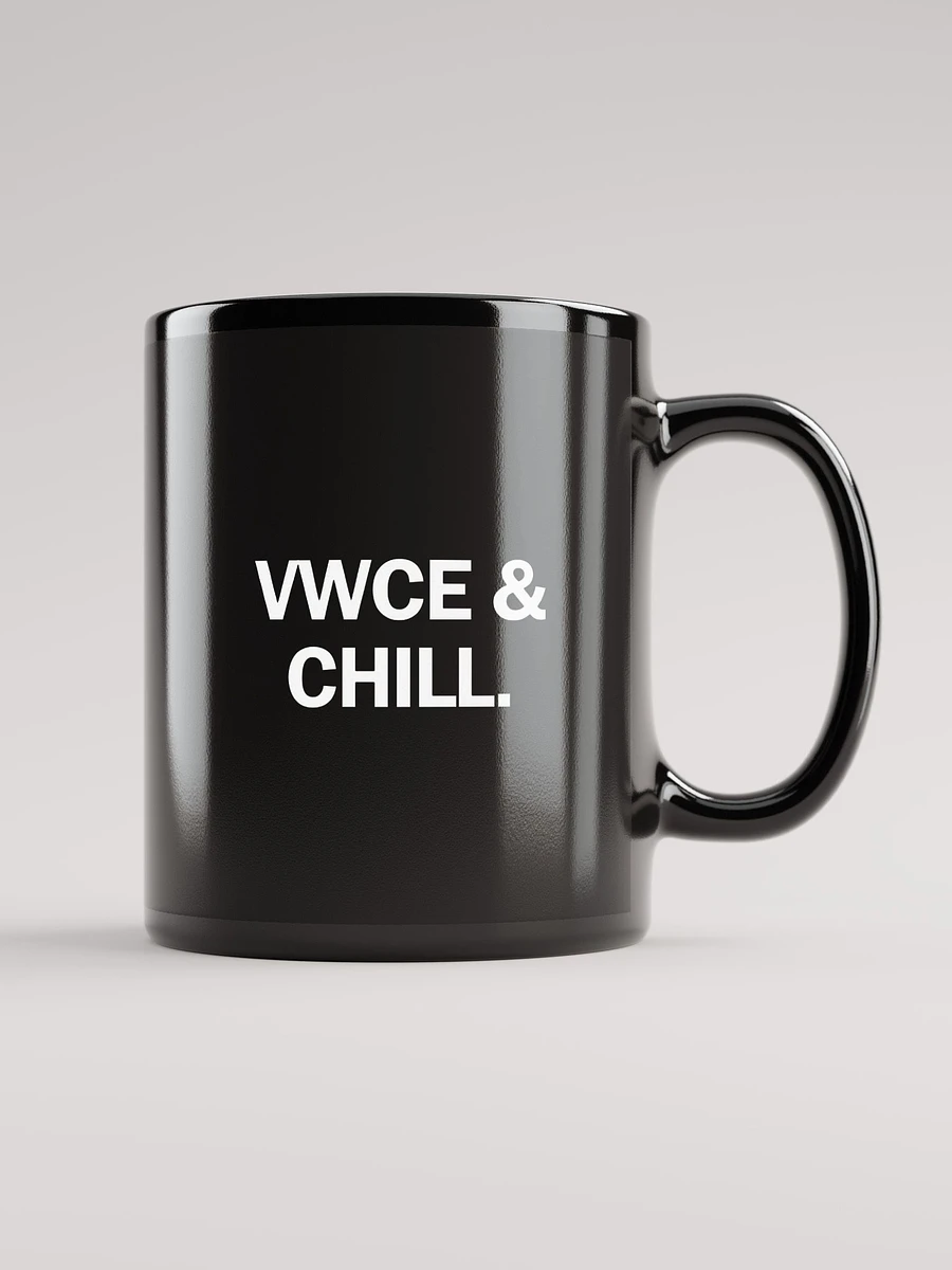 VWCE & Chill (Cool Retriever) - Ceramic Black Mug product image (2)