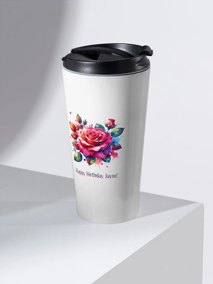 Happy Birthday Jayne Travel Mug product image (2)