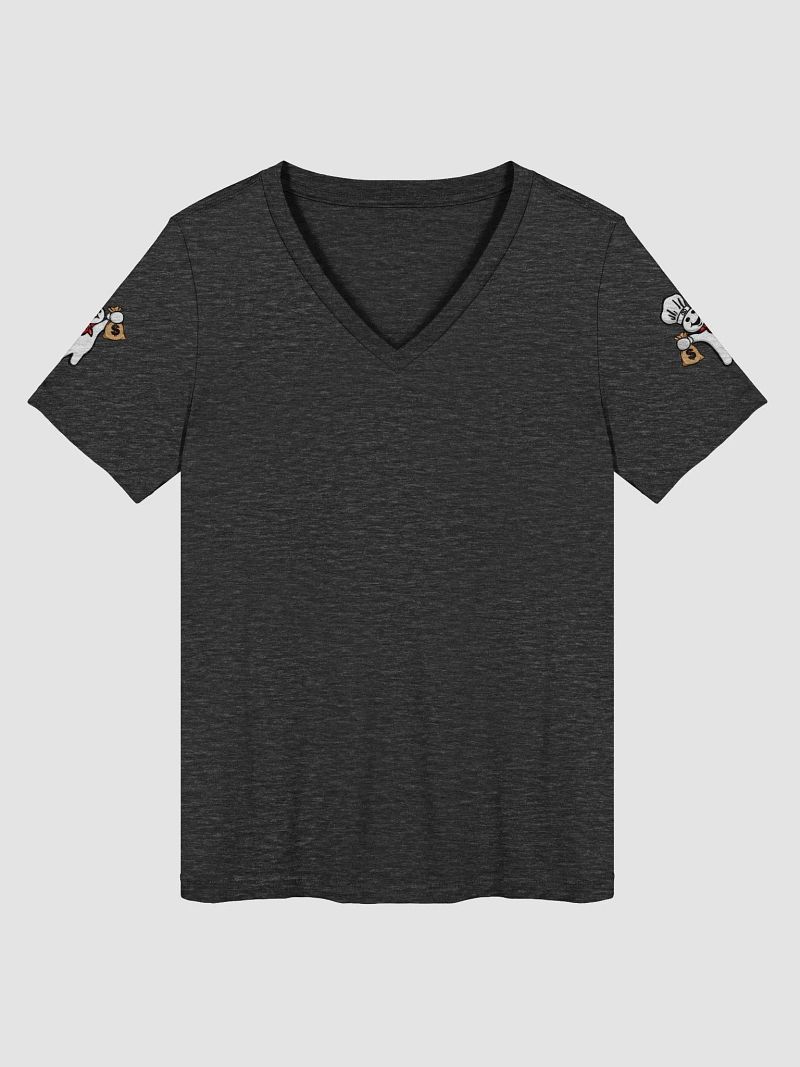 Women's Everybody Eats Bread V-Neck Jersey Tee