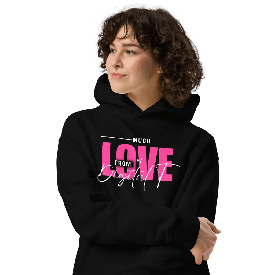 Much Love (Unisex Premium Oversized Hoodie) product image (4)
