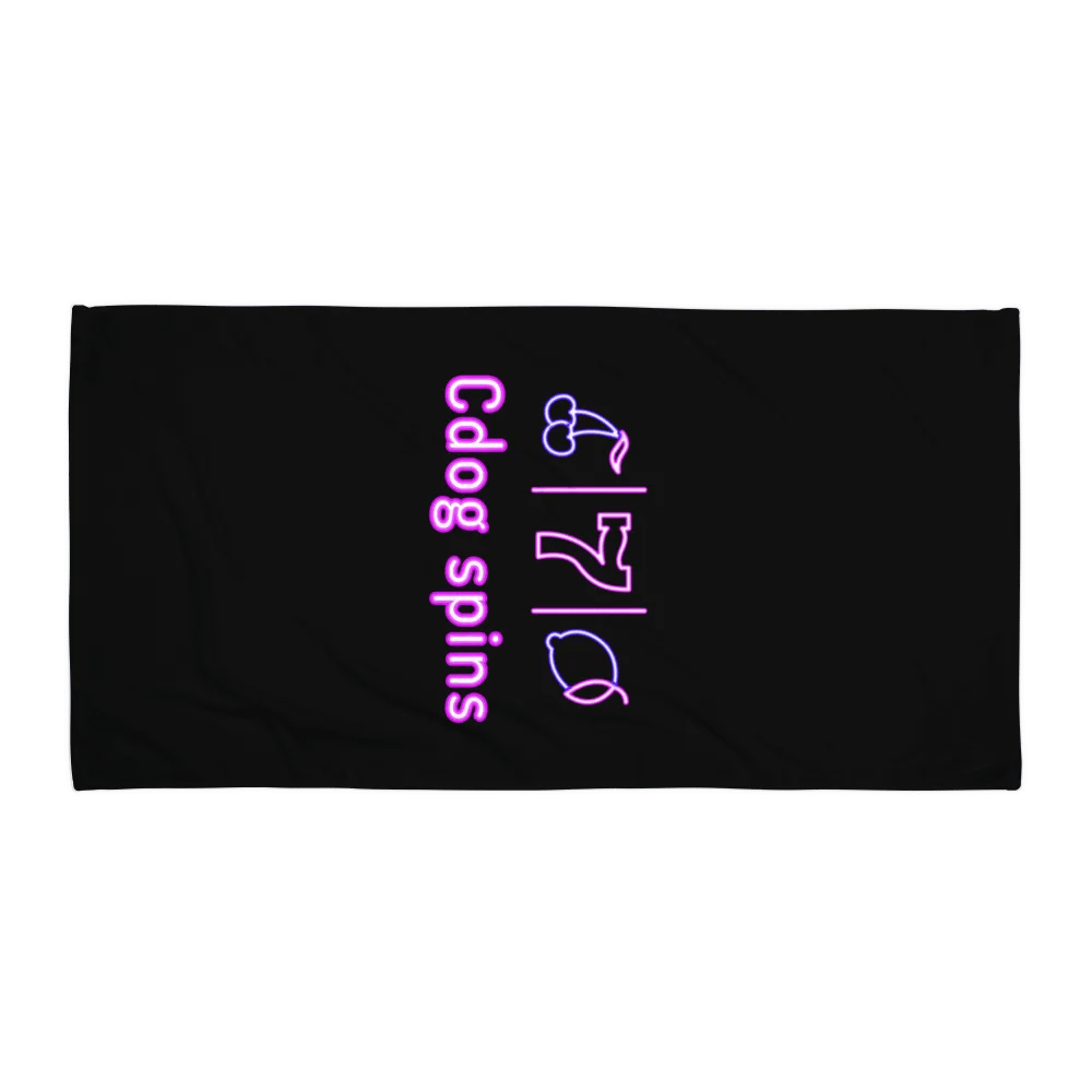 Cdog Spins Towel product image (1)