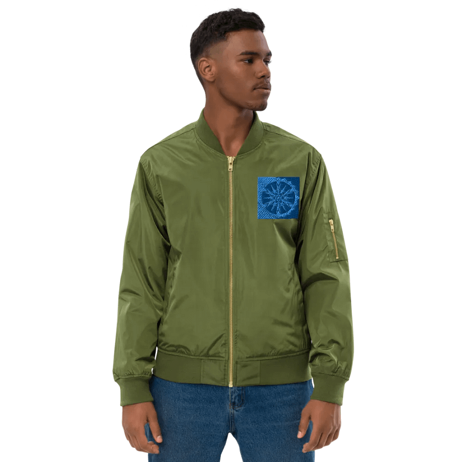 snowflake Bomber Jacket product image (38)