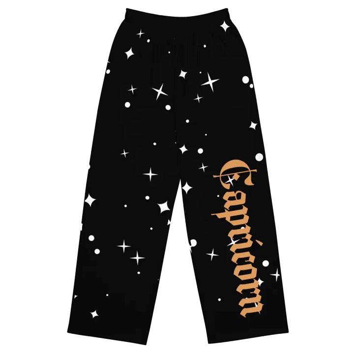 Starry Capricorn All-Over Wide-Leg Pants product image (1)