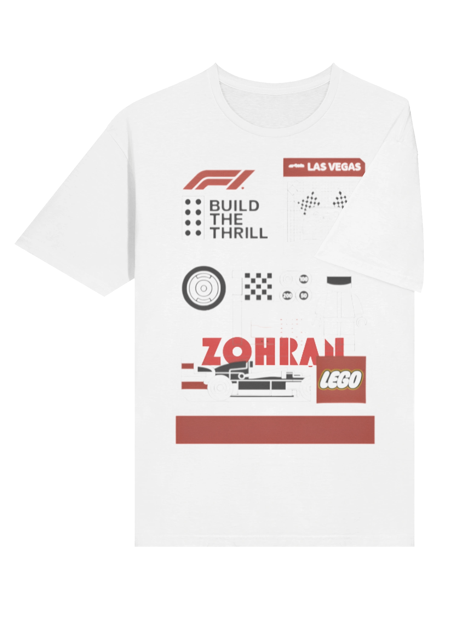 Build The Thrill Las Vegas LEGO T-Shirt product image (4)