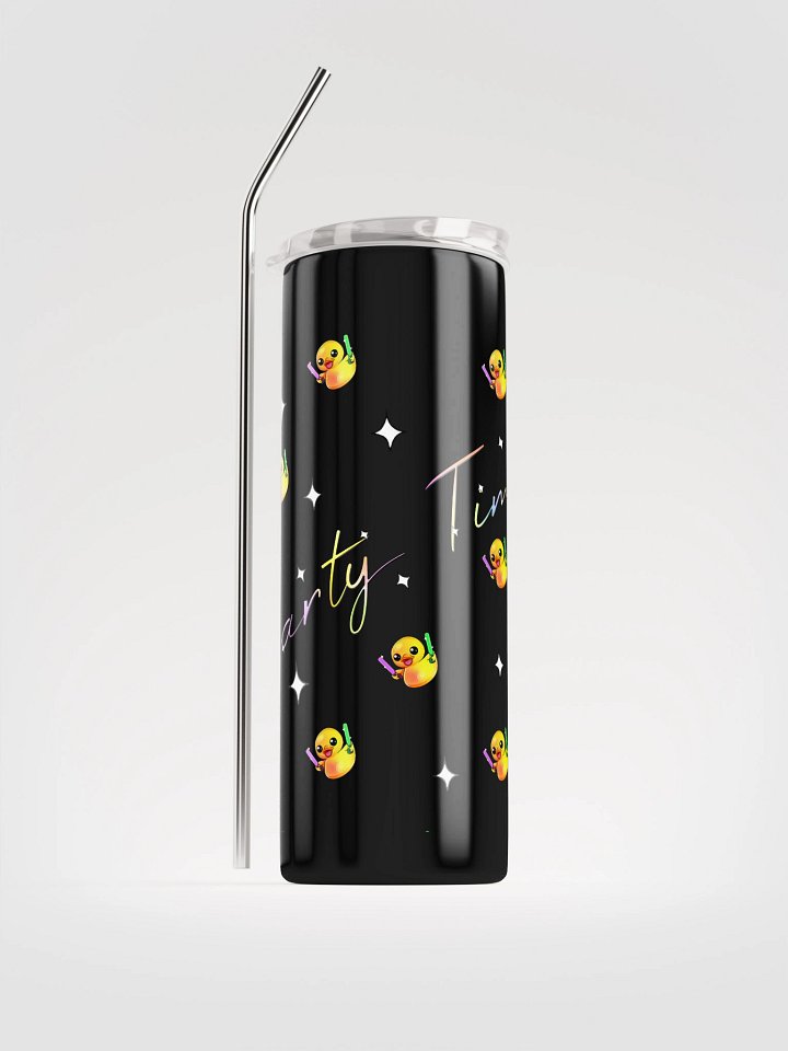 Party Time Rave Ducky Stainless Steel 20oz Tumbler product image (1)