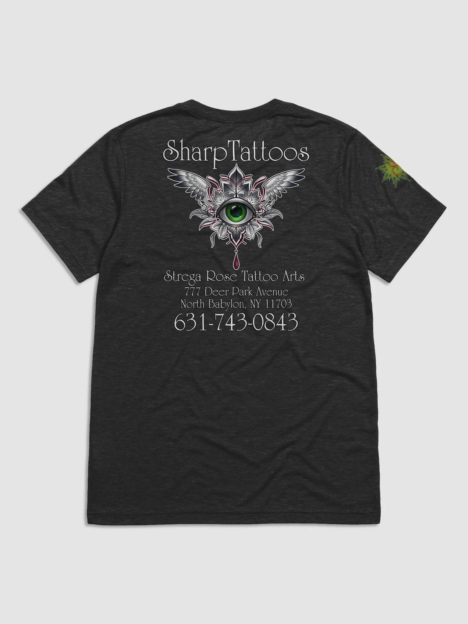 Jetpack Tortoise - SharpTattoos @ Strega Rose Tattoo Arts Triblend T-Shirt product image (2)