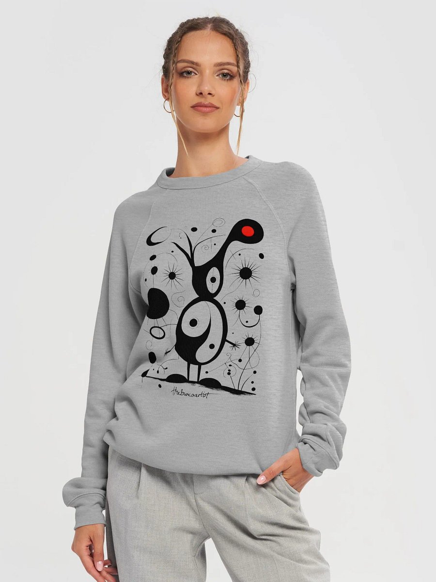 Bella+Canvas Unisex Sponge Fleece Raglan Sweatshirt product image (1)