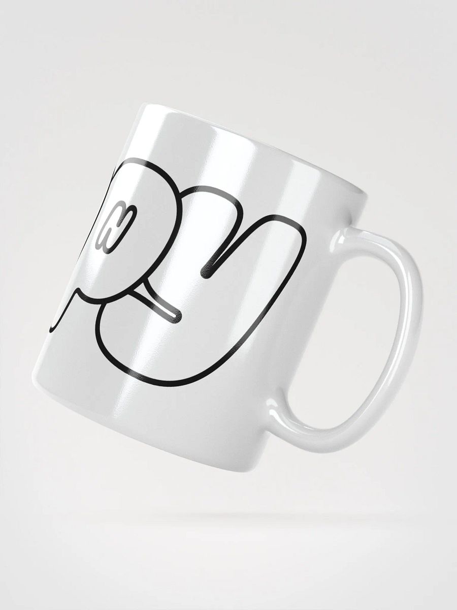 HAPPY White Glossy Mug product image (2)