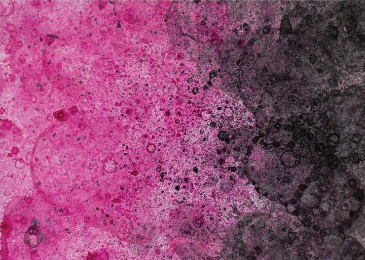 5x7 Print Pink and Black product image (1)