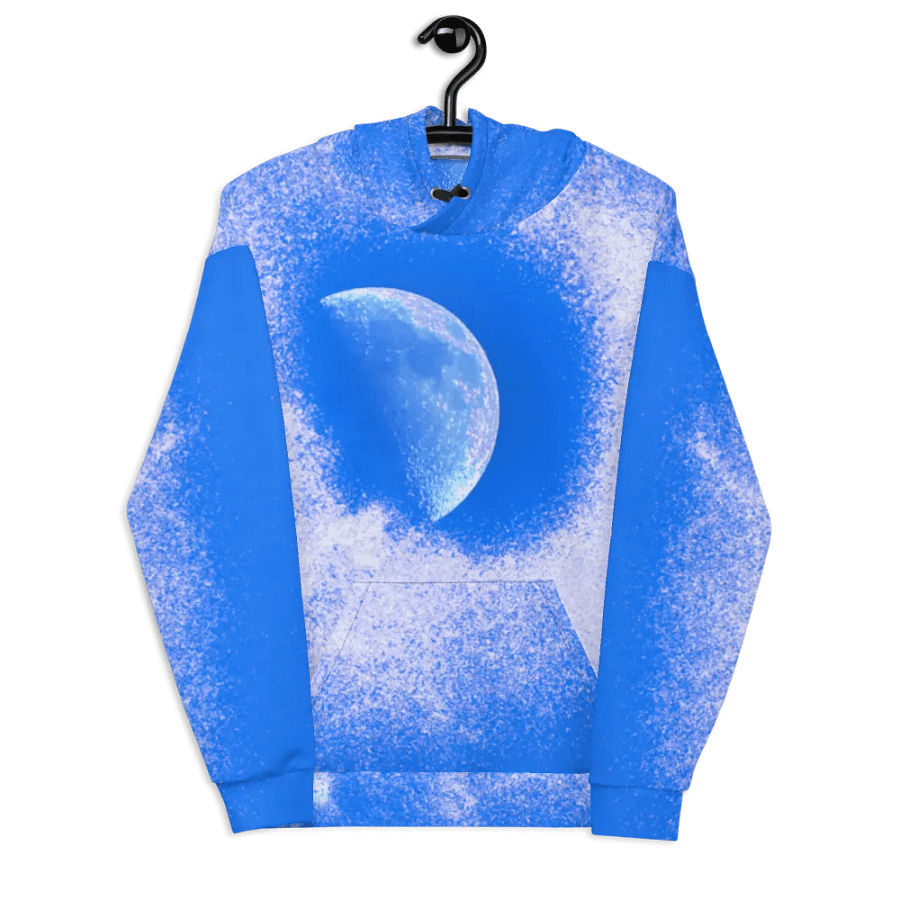 Original Disintegrating Moon Unisex Pull Over Hoodie product image (7)