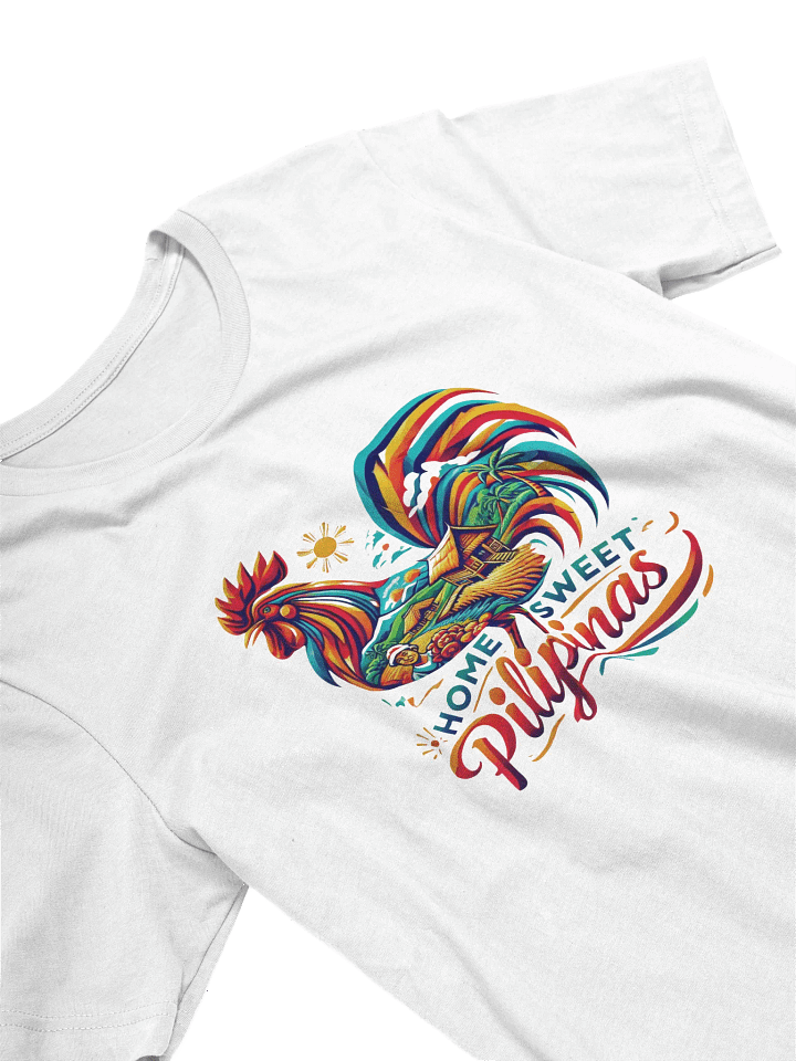 Colorful Pilipinas Rooster (Home Sweet Pilipinas) T-Shirt product image (2)