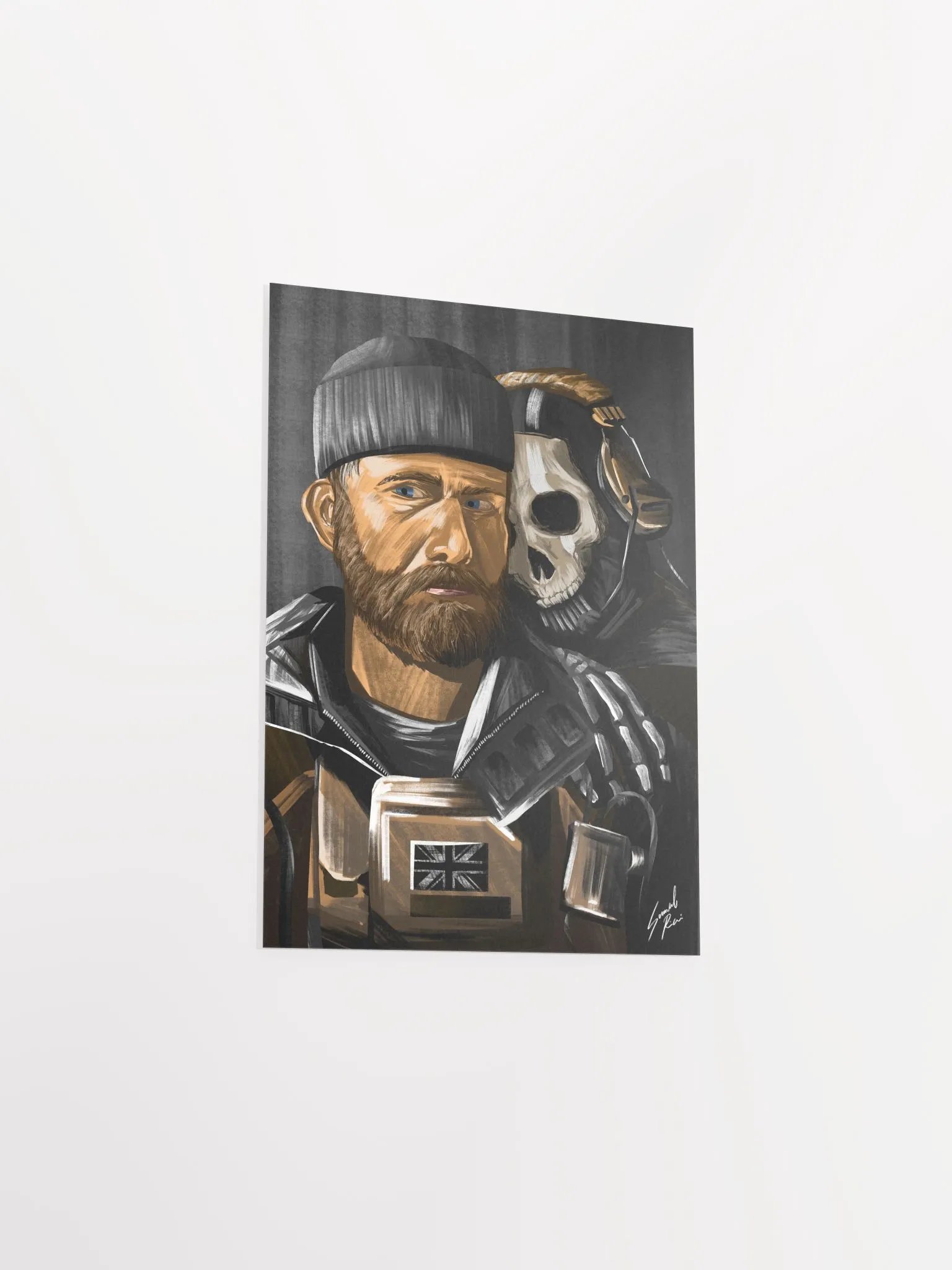 Portrait with Price and Ghost - Digital Illustration product image (8)