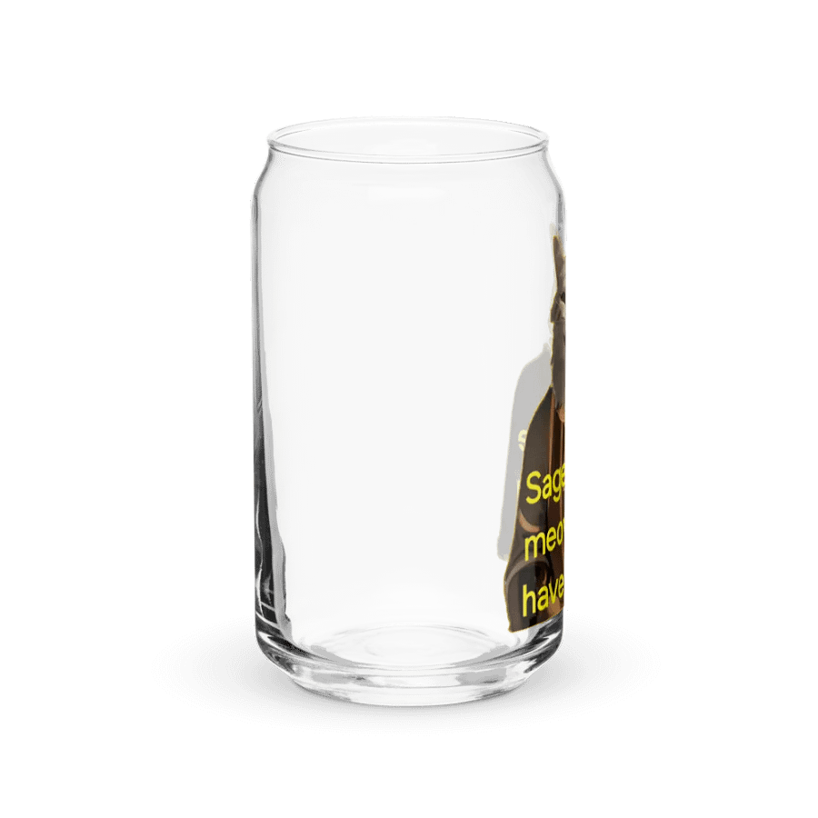Sage Barter! Glass Can Cup product image (40)