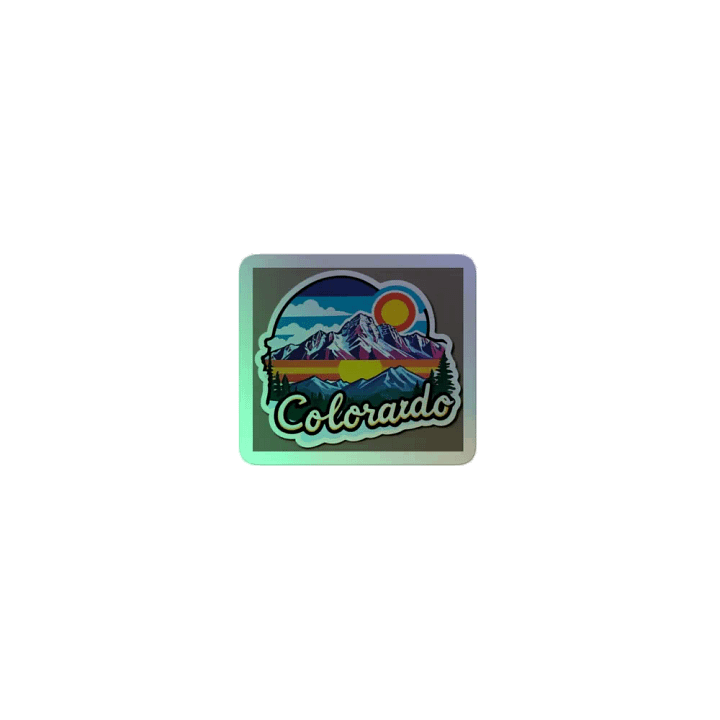 Colorado sunset sticker product image (2)