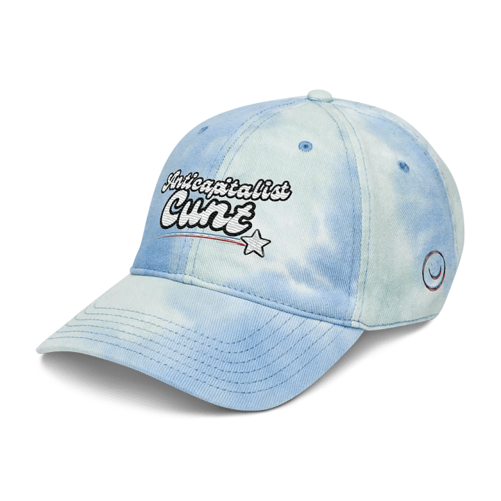 ANTICAPITALIST C*NT 3D tie-dye dad hat product image (25)