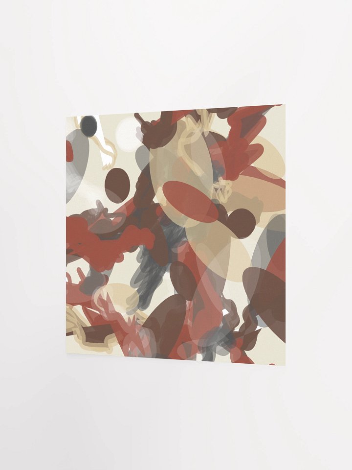 Abstract Layers Matte Poster product image (8)