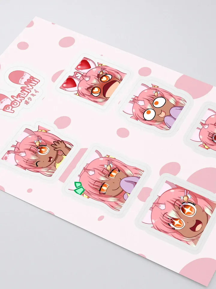 Jammy Emote Sticker Sheet product image (2)