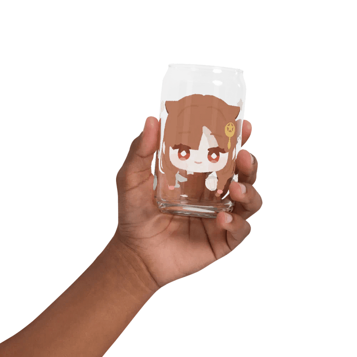 Lovely Pattern Sipper Glass: Anime-Inspired Can Shape product image (32)