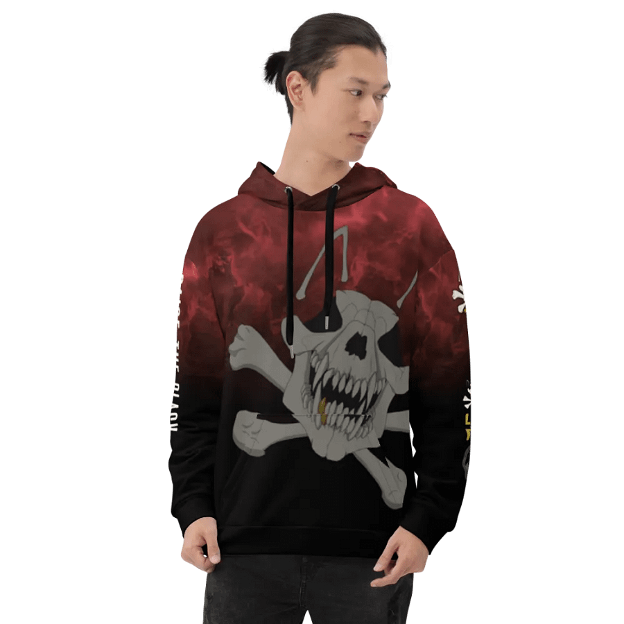 Mongrel Squad Straight Outta Klescher Red/Black Hoodie product image (8)