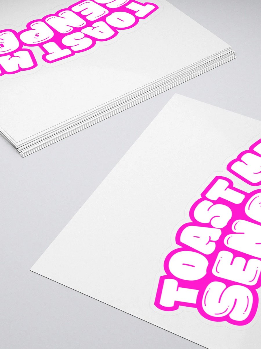 Toast Me Senpai Sticker product image (4)