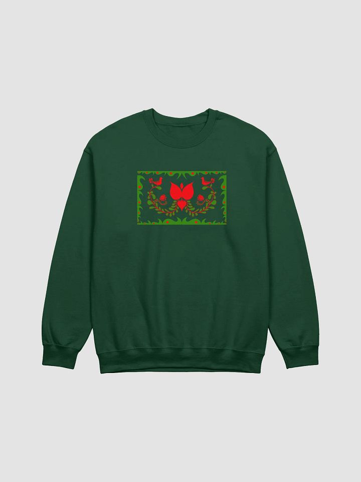 Hungarian Green Forest Harmony Crewneck Sweatshirt product image (1)