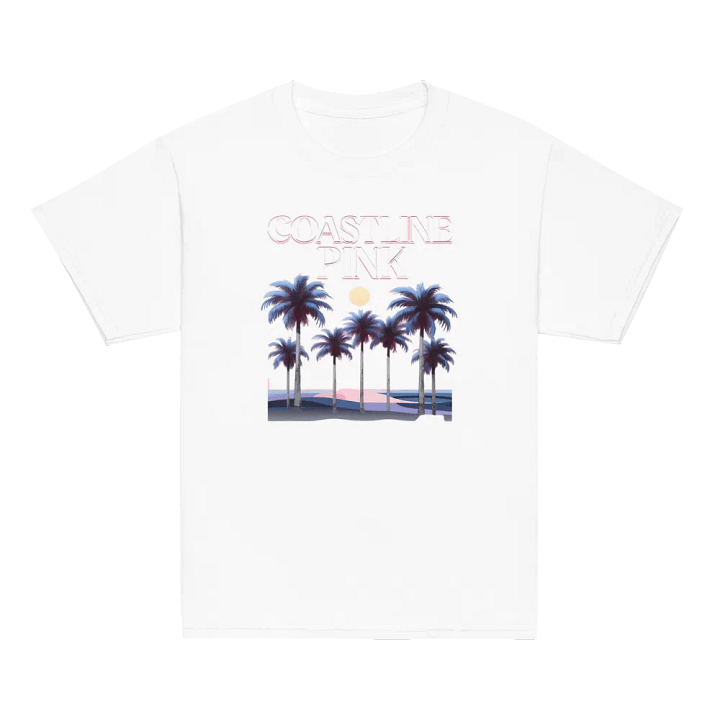 Coastline Pink Youth Tee product image (2)